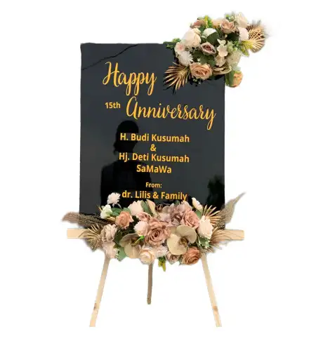 Papan Bunga Akrilik Rawabogo